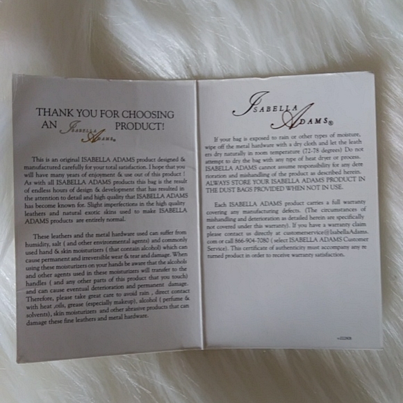 Isabella Adams Leather Bag - Picture 8 of 8